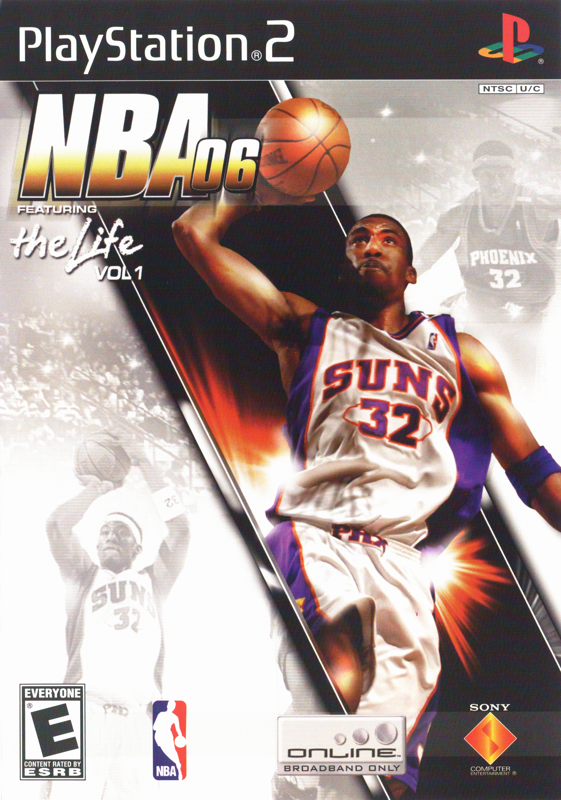 NBA 06 box art for Playstation 2